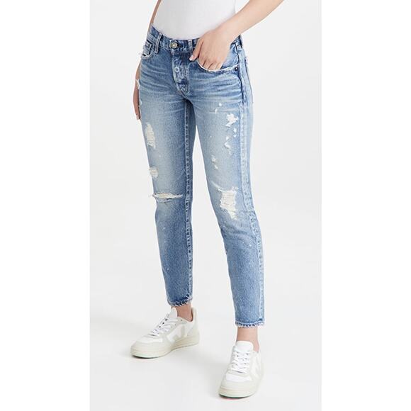 MOUSSY VINTAGE MV Aberdeen Tapered Jeans Size 27 - Picture 1 of 16